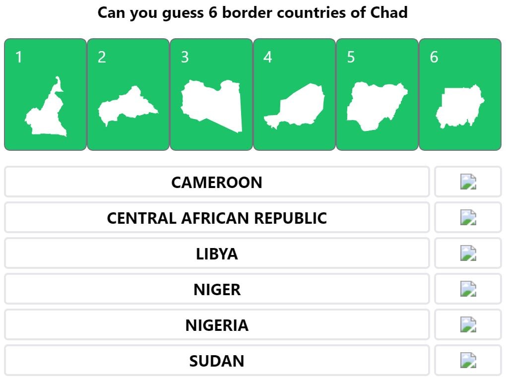 Daily Worldle 355 Bonus Neighbouring Countries Answers - January 11th 2022