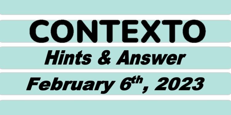 Daily Contexto 141 - February 6th 2023
