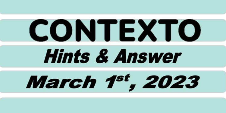 Daily Contexto 164 - March 1st 2023