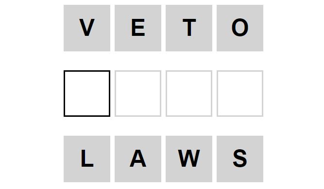 Daily Weaver Puzzle - 20th February 2023