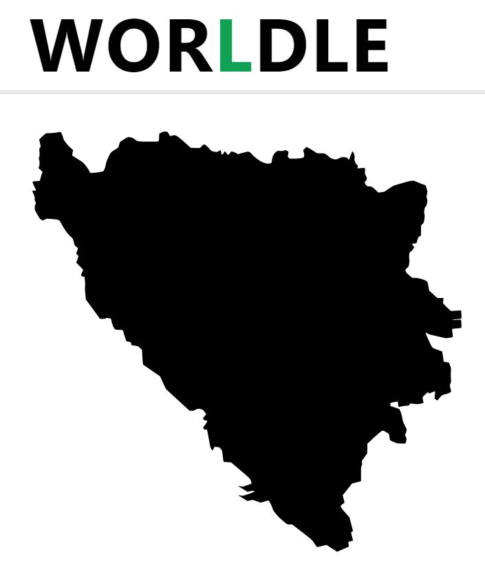 Daily Worldle 402 Country - February 27th 2023