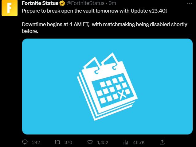Fortnite 23.40 Server Downtime Are the Servers Down Feb 14 2023