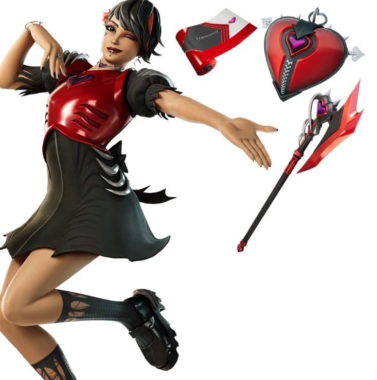 Fortnite Valentine's Day 2023 Folly Skin