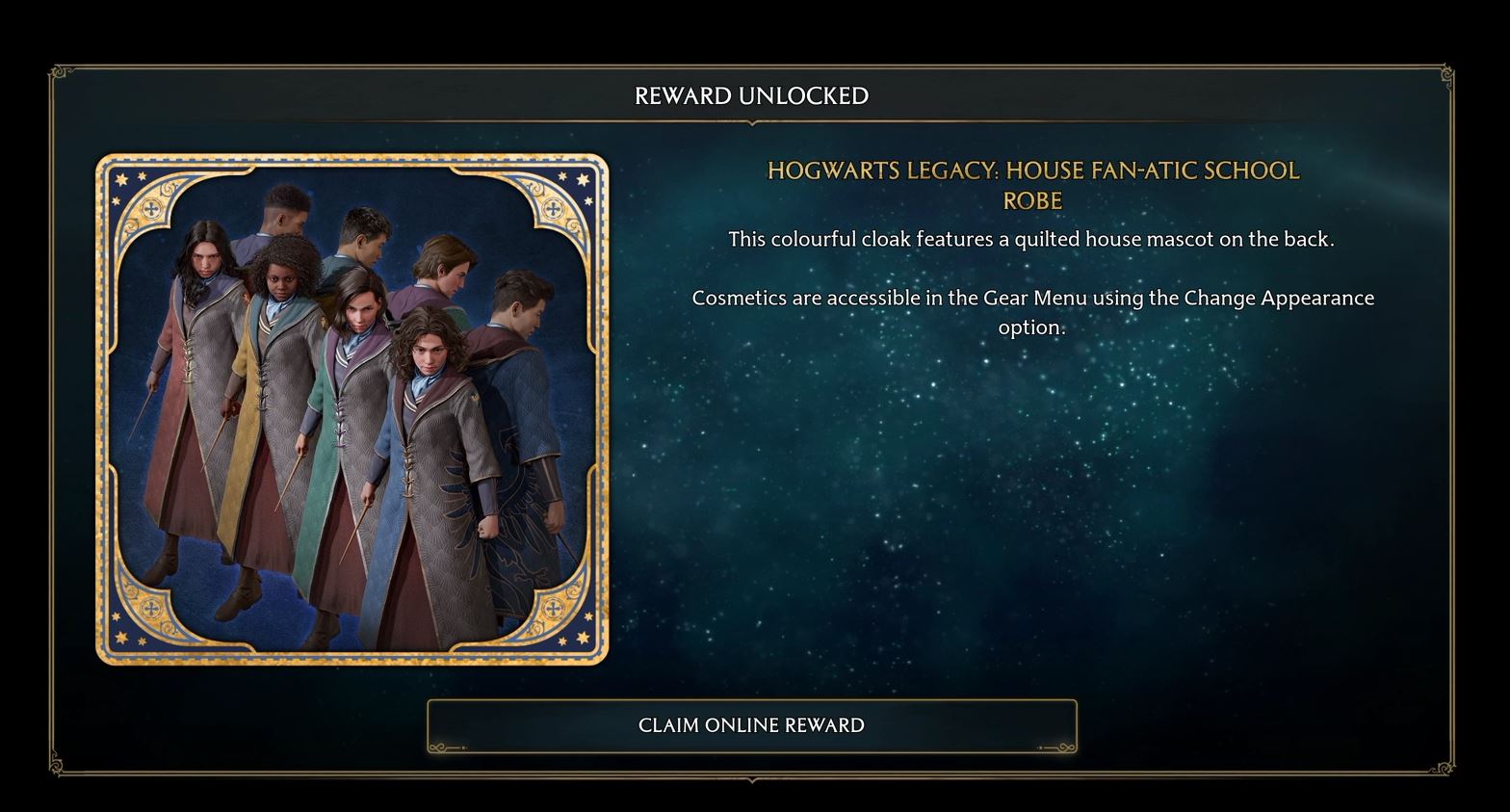 Hogwarts Legacy : How to link your Harry Potter Fan Club account