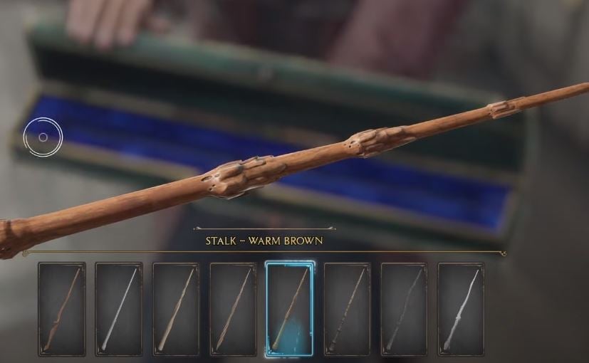 Wand Customization Hogwarts Legacy