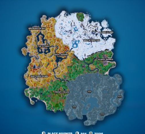 Fortnite MEGA Chapter 4 Season 2 New Map Locations - Fortnite Insider