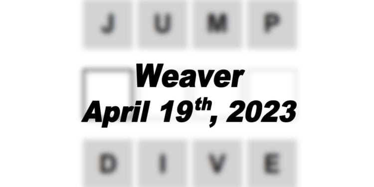 Daily Weaver - 19th April 2023