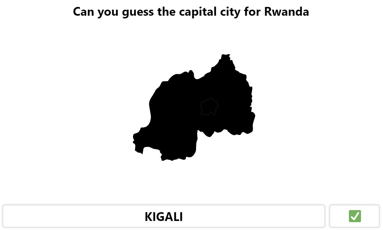 Daily Worldle 453 Bonus Capital City - April 19th 2023
