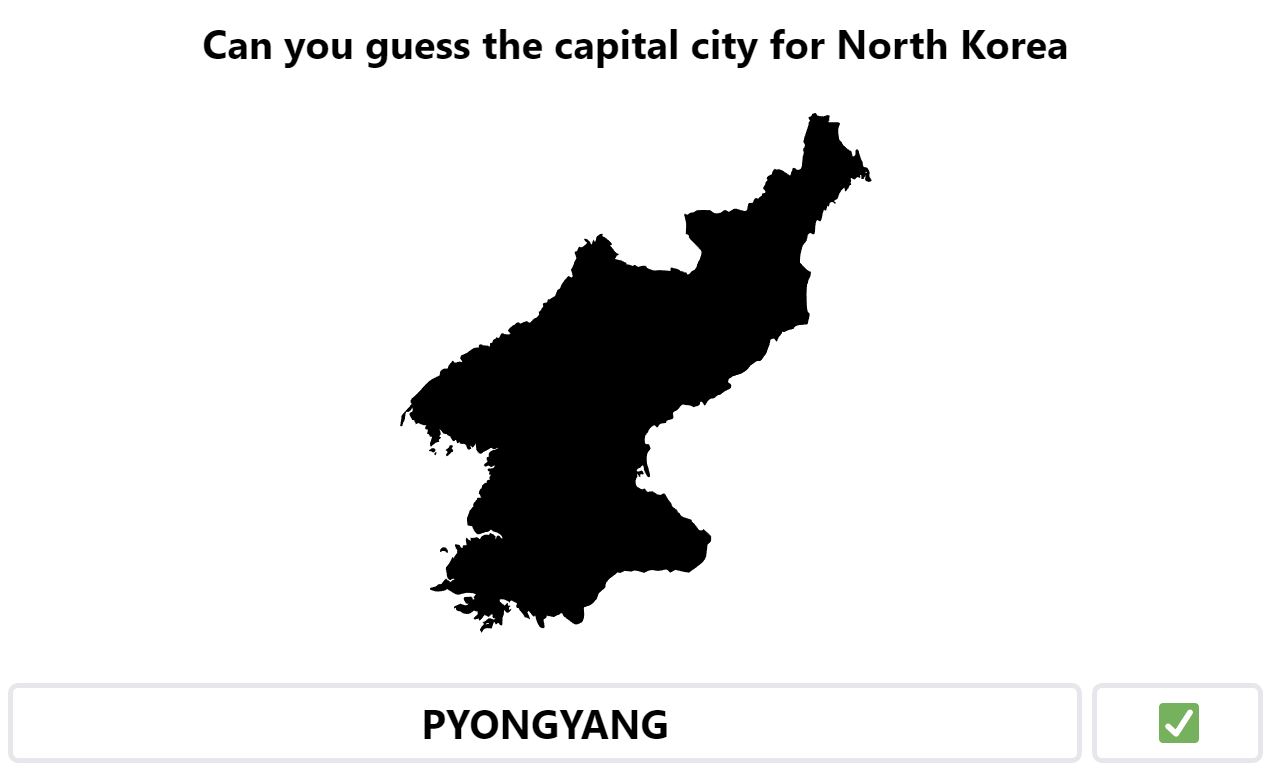 Daily Worldle 454 Bonus Capital City - April 20th 2023