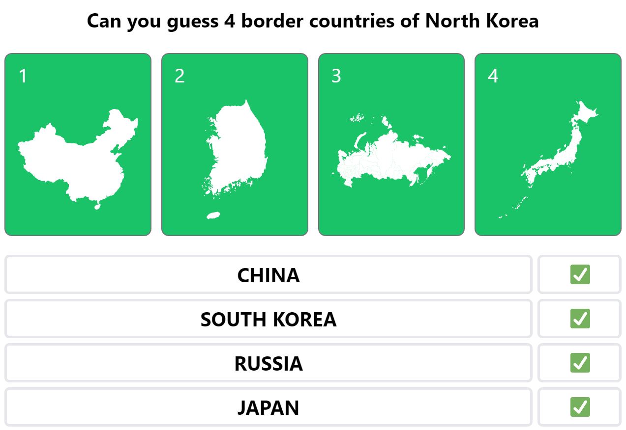 Daily Worldle 454 Bonus Neighbouring Countries Answers - April 20th 2022
