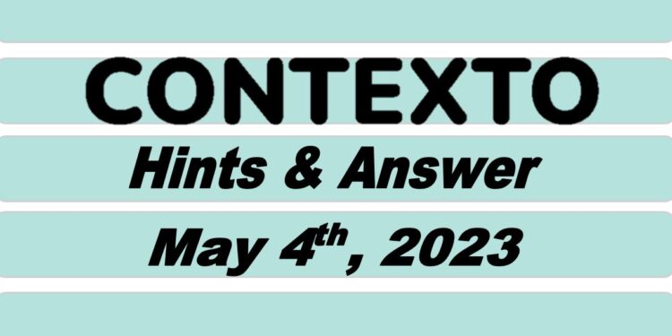 Daily Contexto 228 - May 4th 2023