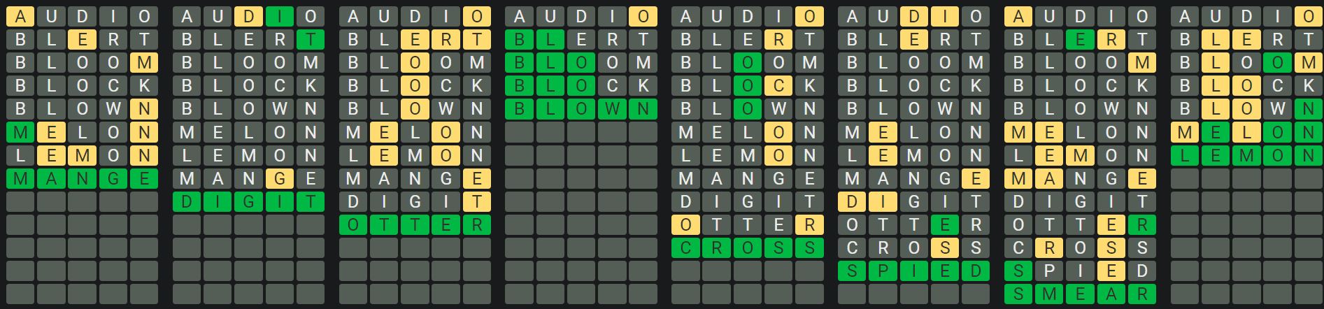 Daily Octordle 471 Answer - May 10th 2023