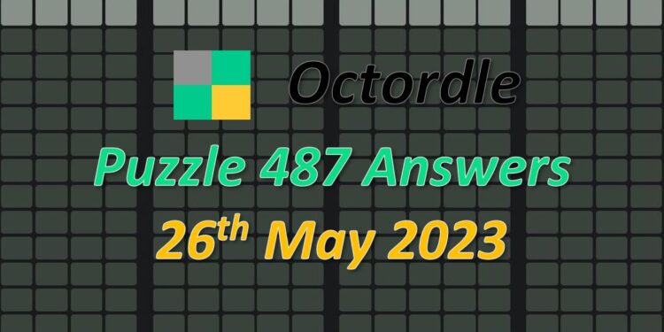 Daily Octordle 487 - May 26th 2023