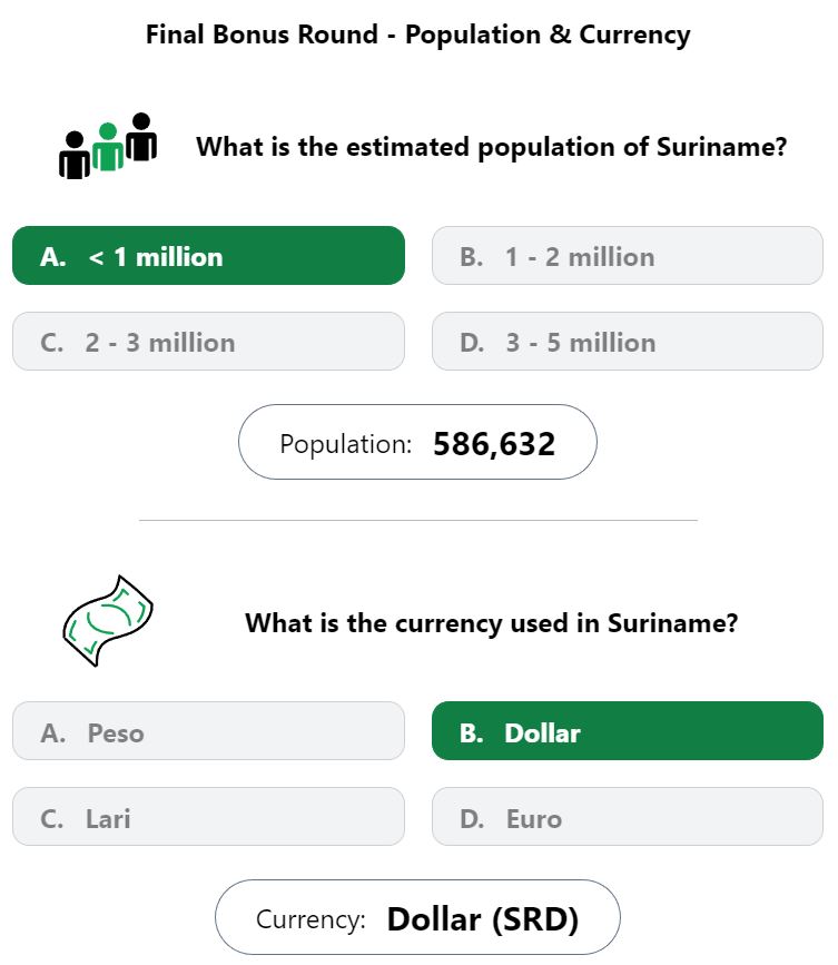 Daily Worldle 481 Bonus Currency & Population Answer - May 17th 2023