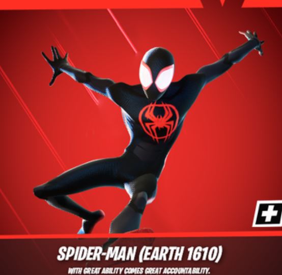 Miles Morales Spider-Man Earth 1610 Skin