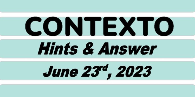 Daily Contexto 278 - June 23rd 2023
