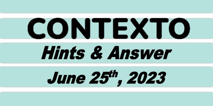 Daily Contexto 280 - June 25th 2023