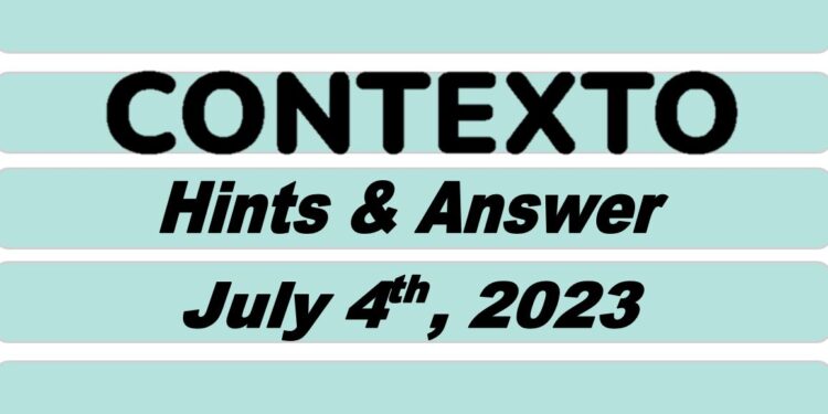 Daily Contexto 289 - July 4th 2023
