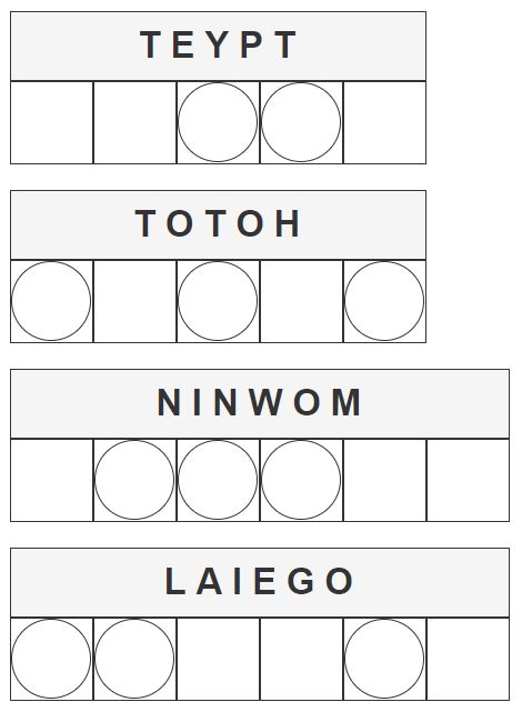 Daily Jumble Puzzle - 10th July 2023