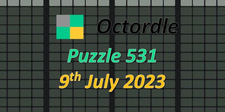 Daily Octordle 531 - July 9th 2023