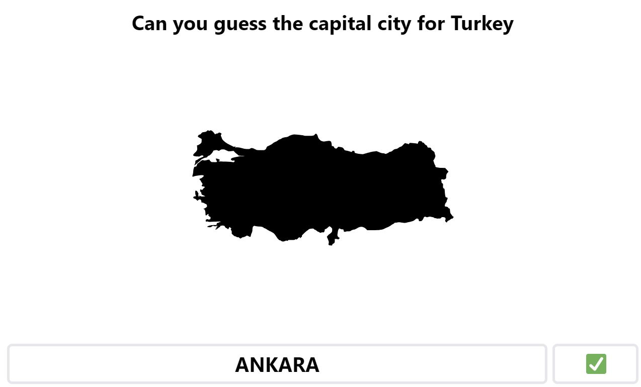 Daily Worldle 536 Bonus Capital City - July 11th 2023