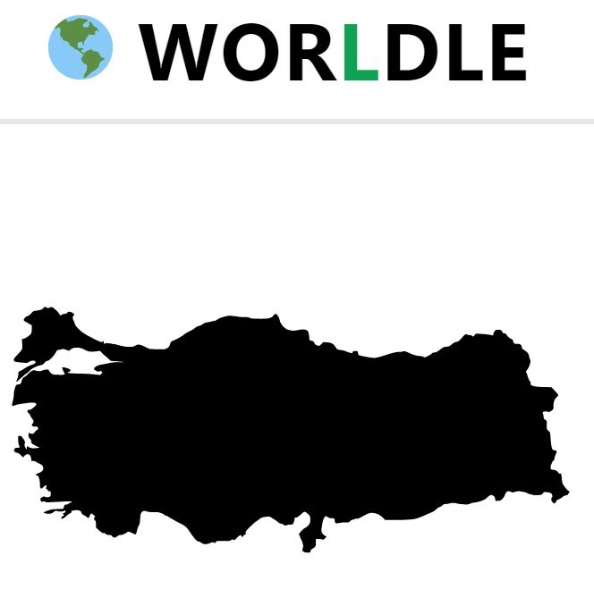 Daily Worldle 536 Country - July 11th 2023
