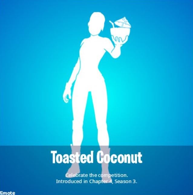 Toasted Coconut Emote