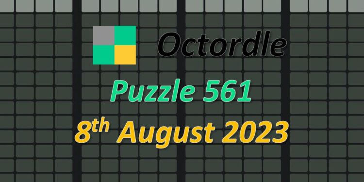 Daily Octordle 561 - August 8th 2023