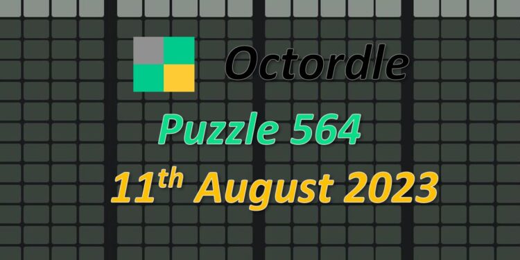 Daily Octordle 564 - August 11th 2023