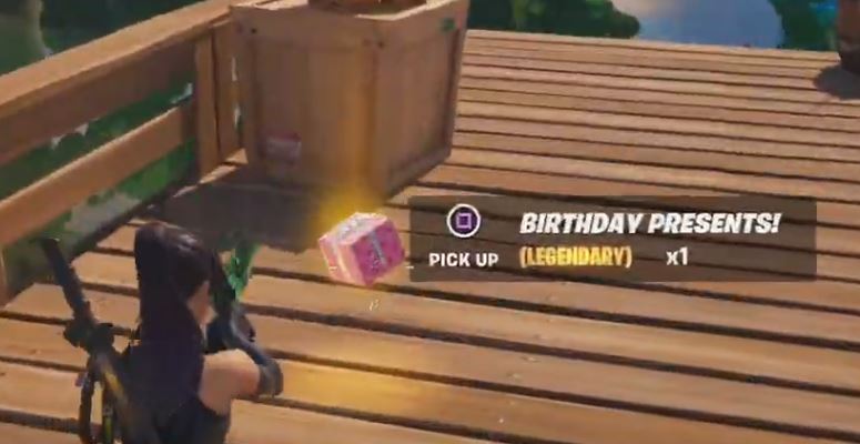 Birthday Presents Locations Fortnite 2023