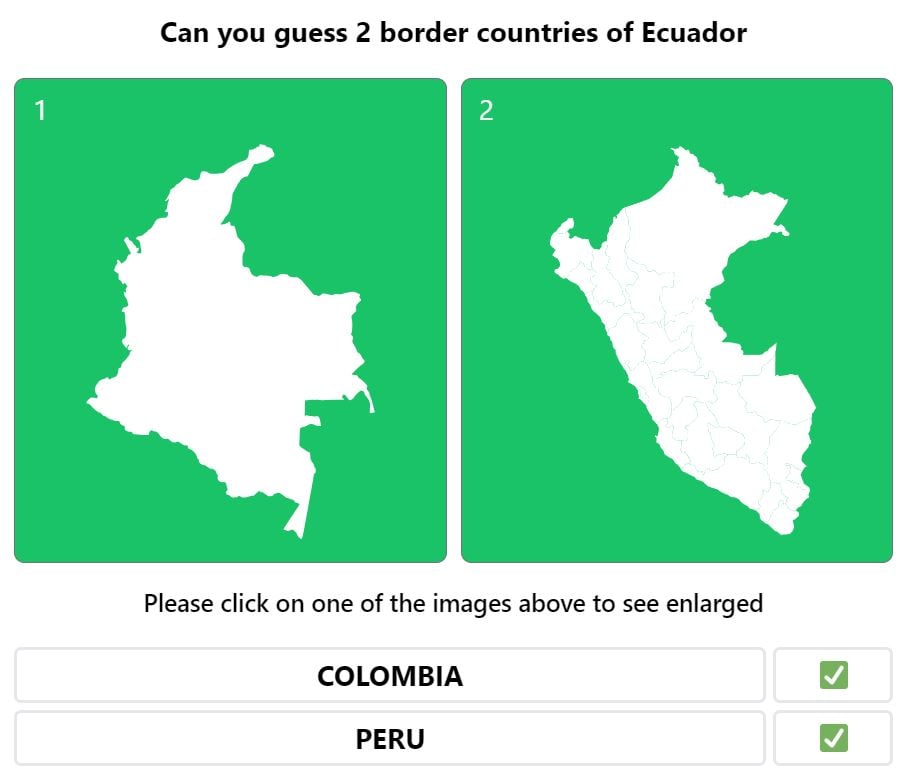 Daily Worldle 610 Bonus Neighbouring Countries Answers - September 23rd 2022