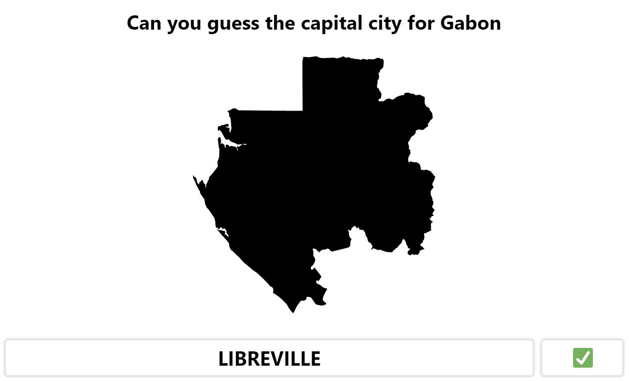 Daily Worldle 615 Bonus Capital City - September 28th 2023