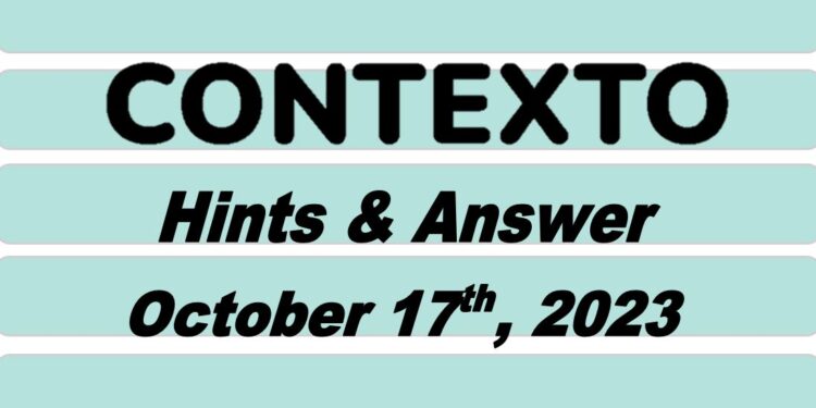 Daily Contexto 394 - October 17th 2023