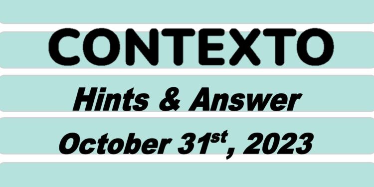 Daily Contexto 408 - October 31st 2023