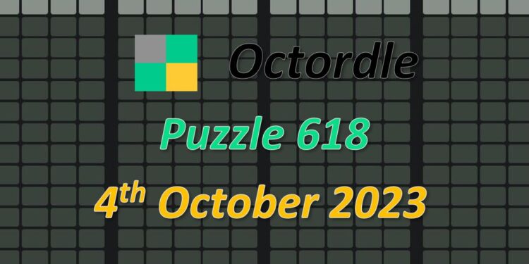 Daily Octordle 618 - October 4th 2023