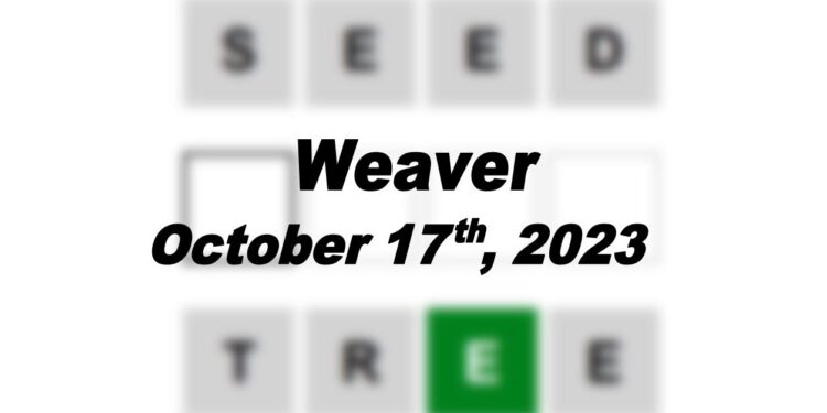 Daily Weaver Answers - 17th October 2023