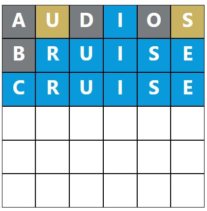 Daily Word Hurdle #1302 Afternoon Answer - 30th October 2023