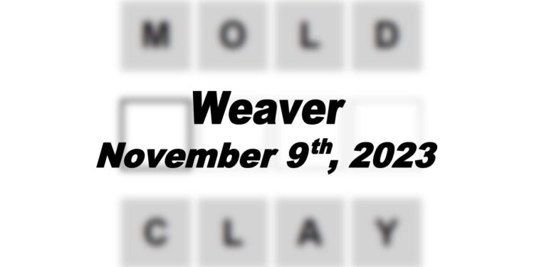 Daily Weaver Answers - 9th November 2023