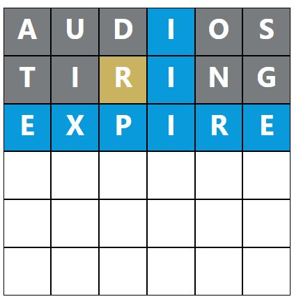 Daily Word Hurdle #1357 Morning Answer - 27th November 2023
