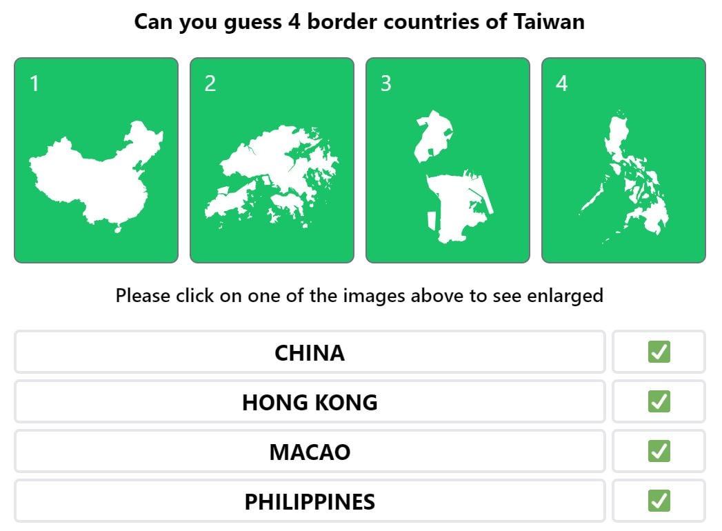 Daily Worldle 650 Bonus Neighbouring Countries Answers - November 2nd 2022