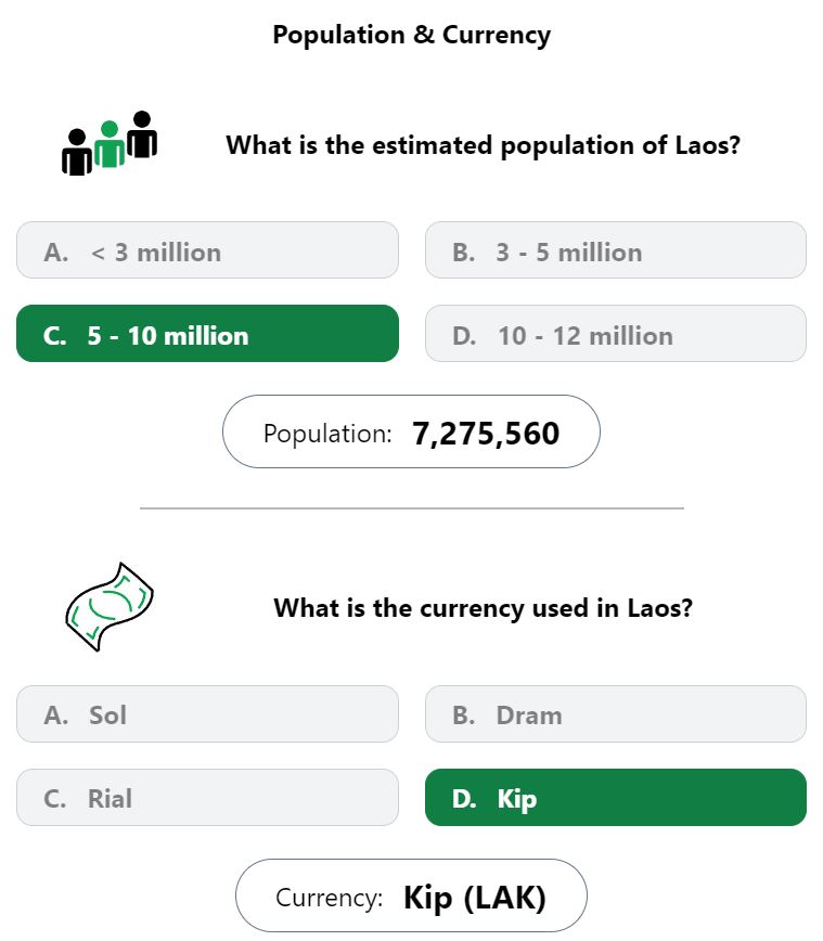 Daily Worldle 658 Bonus Currency & Population Answer - November 10th 2023