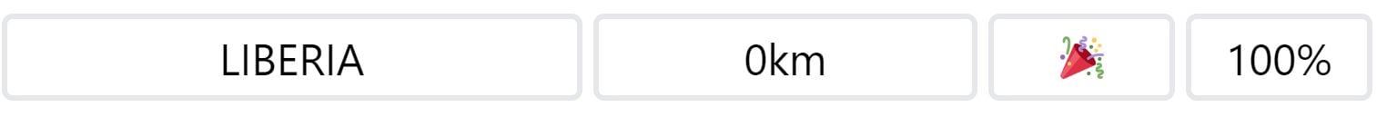 Daily Worldle 677 Country Answer - November 29th 2023