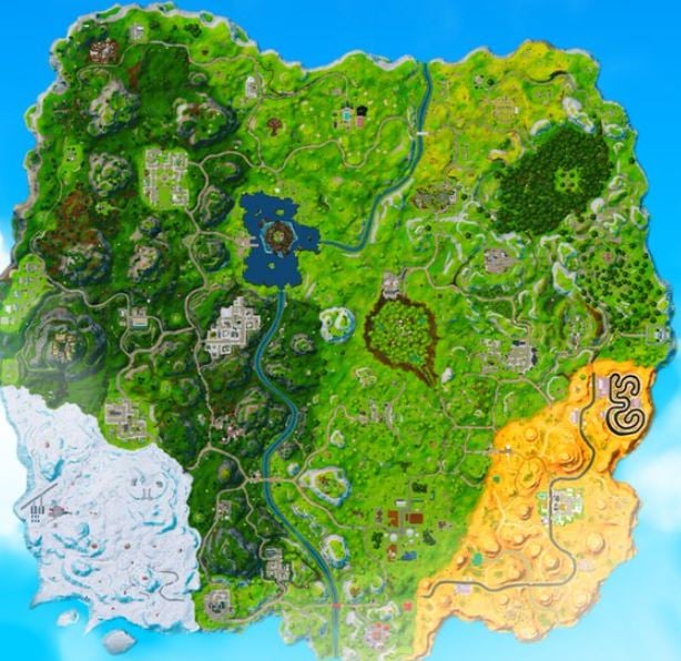 Atualização de jogos Android: mapa Fortnite e atualização de itens