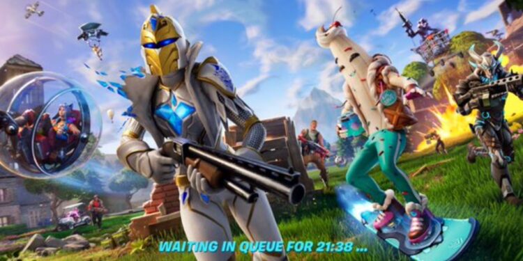 Waiting in Queue Today Fortnite 2023