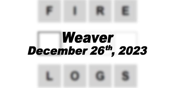 Daily Weaver Answers - 26th December 2023