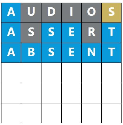 Daily Word Hurdle #1373 Morning Answer - 5th December 2023