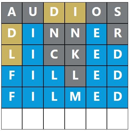 Daily Word Hurdle #1383 Morning Answer - 10th December 2023
