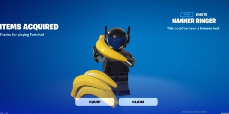 Free Fortnite Nanner Ringer Emote Redeem Code How to Get