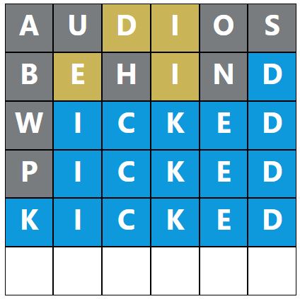 Daily Word Hurdle #1543 Morning Answer - 28th February 2024