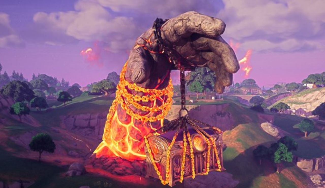 Fortnite Titan Hand Earthquake Live Event Time Pandora's Box March